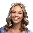 Glitrende Bride To Be Hårbøyle