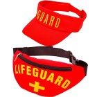 Lifeguard Solskjerm Caps & Rumpetaske
