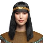 Parykk Cleopatra + pannebånd