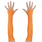 Fingerløse Hansker Oransje