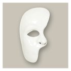 Phantom Halvmaske Hvit
