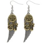 Steampunk øreringer, vinger