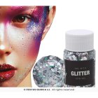 Glittergel Sølv