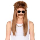 Redneck Parykk & Skjegg Sett
