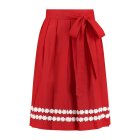Dirndl Forkle Rød