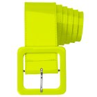 Neongult Vinylbelte