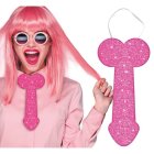 Glitter Penis Slips Rosa