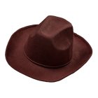 Realistisk Cowboy Hatt Brun