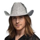 Cowboyhatt Glimmer Sølv