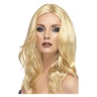 Halvlang Parykk Blond