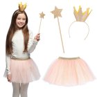 Prinsesse Barn Tilbehørssett Rosa og Gull