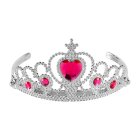 Tiara med Rosa Edelstener