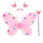 Sommerfugl Kostymesett Lyserosa