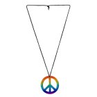 Rainbow Peace Halskjede