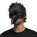 Svart Kråke Halvmaske