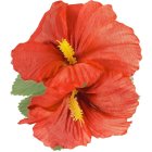 Hawaiiblomst Hårklype Rød