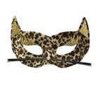 Myk Leopard Øyemaske