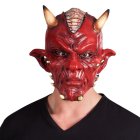 Tradisjonell Djevel Latex Maske