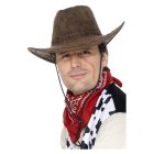 Slitt Cowboyhatt Brun