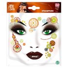 Steampunk Falske Ansiktstatoveringer