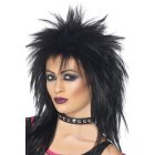 80-talls Rockdiva Parykk Svart