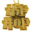 Hip Hop Halskjede Gull