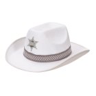 Hvit Sheriffhatt