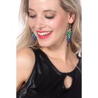 Leopard Lyn Øreringer