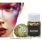 Glittergel Guld