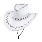 Jesse Cowboyhatt Hvit