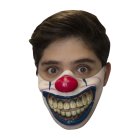 Freaky Smil Klovn Halvmaske Latex