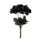 Rose Brudebukett Svart