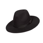 Fedora med Belte Svart