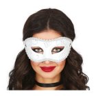 Maskerade Øyemaske Hvit