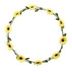 Pannebånd Gule Blomster