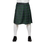 Skotsk Tartan Kilt Grønn