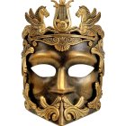 Pegasus Gladiator Maske Gull