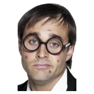 Skolegutt Nerd Briller