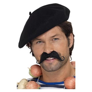 Fransk Beret Svart