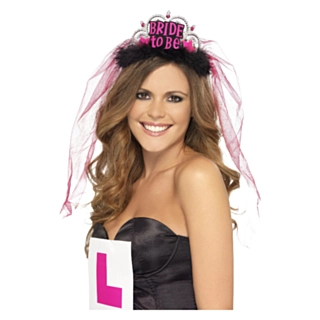 Bride To Be Tiara med Slør