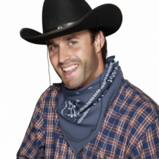 Cowboytørkle Bandana Blå