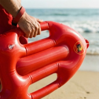 Oppblåsbar Baywatch® Redningsbøyle