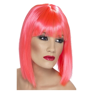 Glamparykk Neonrosa