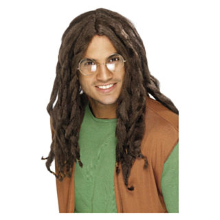 Klassisk Dreadlocks Parykk Brun