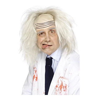 Professorparykk Grå