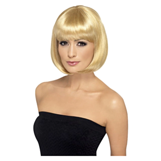 Pasjehår Parykk Blond
