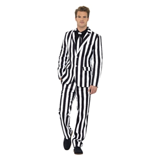 Cool Suit Striper Dress Kostyme