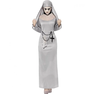 Gotisk Nonne Kostyme