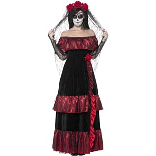 Day of the Dead Brud Kostyme