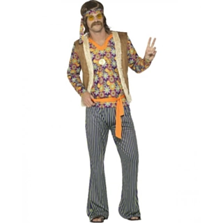 60-talls Funky Hippie Kostyme